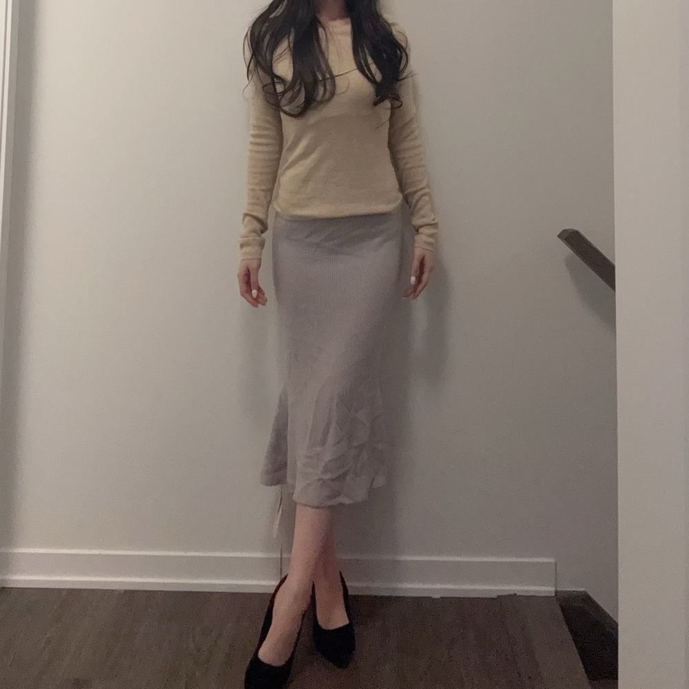 Mermaid Shape 💯 Wool Skirt